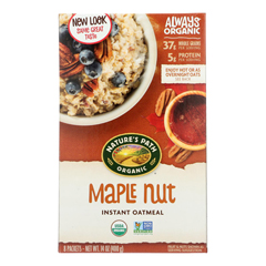 HGR0986802 - Nature's Path - Hot Oatmeal - Maple Nut - Case of 6 - 14 oz..