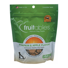 HGR1093236 - Fruitables - Healthy Dog Treats - Pumpkin & Apple Flavor - Case of 8 - 7 oz.