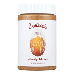 HGR1157585 - Justin's Nut Butter - Almond Butter - Vanilla - Case of 6 - 16 oz..