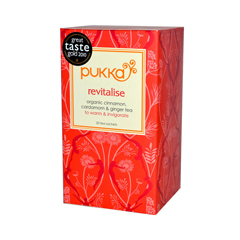 HGR1164581 - Pukka Herbs - Herbal Teas Revitalise - Organic Cinnamon and Ginger Tea - 20 Bags