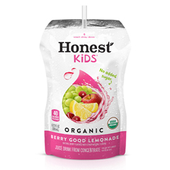 HGR1189190 - Honest Kids - Berry Good Lemon - Berry Good Lemon - Case of 4 - 6.75 Fl oz..