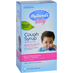 HGR1205111 - Hyland's - Homeopathic Baby Cough Syrup - 4 oz
