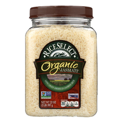HGR1210467 - Rice Select - Jasmati Rice - Organic - Case of 4 - 32 oz.
