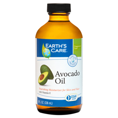 HGR1216233 - Earth's Care - 100% Pure and Natural Avocado Oil - 8 fl oz