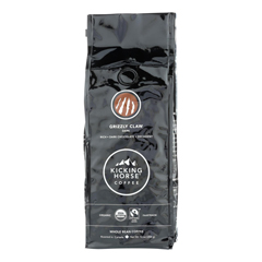 HGR1263193 - Kicking Horse - Coffee - Organic - Whole Bean - Grizzly Claw - Dark Roast - 10 oz.. - case of 6