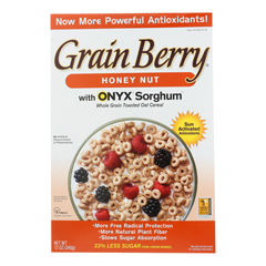 HGR1266113 - Grainberry - Antioxidants Whole Grain Cereal - Honey Nut - Case of 6 - 12 oz..