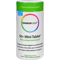 HGR0144071 - Rainbow Light - 50 plus Mini-Tab Age-Defense Formula - 180 Tablets