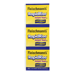 HGR1501634 - Fleischmann's Classic - Yeast - RapidRise - 3 Packets - .75 oz.. - Case of 20