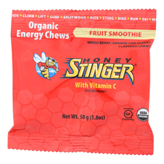 HGR1573625 - Honey Stinger - Energy Chew - Organic - Fruit Smoothie - 1.8 oz.. - case of 12