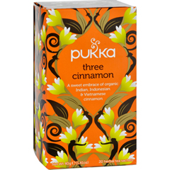 HGR1641992 - Pukka Herbs - Herbal Teas Tea - Organic - Three Cinnamon - 20 Bags - Case of 6