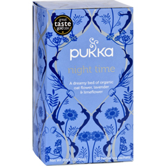 HGR1642040 - Pukka Herbs - Herbal Teas Tea - Organic - Night Time - 20 Bags - Case of 6