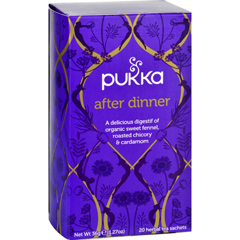 HGR1642057 - Pukka Herbs - Herbal Teas Tea - Organic - After Dinner - 20 Bags - Case of 6