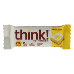 HGR1705094 - Think! Thin - High Protein Bar - Lemon Delight - Case of 10 - 2.1 oz..