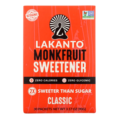HGR1742816 - Lakanto - Monkfruit Sweetener - Classic - Case of 8 - 3.17 oz..