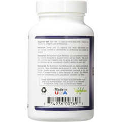HGR1766328 - Bio Nutrition - Inc Eye Wellness with Zeaxanthin - 60 Vegetarian Capsules