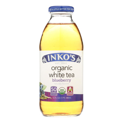HGR1792373 - Inko's White Tea - Blueberry - Case of 12 - 16 Fl oz..