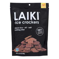 HGR1794783 - Laiki - Rice Crackers - Black - Case of 8 - 3.5 oz..
