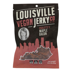 HGR2011120 - Louisville Vegan Jerky - Jerky - Vegan - Maple Bacon - Case of 10 - 3 oz.