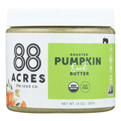 HGR2024503 - 88 Acres - Seed Butter - Pumpkin - Case of 6 - 14 oz..