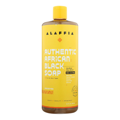 HGR2089563 - Alaffia - African Black Soap - Unscented - 32 fl oz.