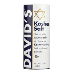 HGR2102457 - David's - Kosher Salt - Case of 12 - 16 oz.