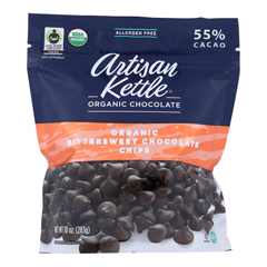 HGR2107381 - Artisan Kettle - Chocolate Chips - Organic - Bittersweet - Case of 6 - 10 oz.