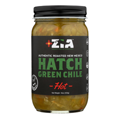 HGR2129260 - Zia Green Chile Company - Hatch Green Chile - Hot - Case of 6 - 16 oz..