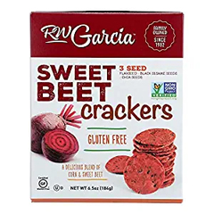 HGR2145654 - R. W. Garcia - 3 Seed Red Beet Crackers - Case of 6 - 6.5 oz.