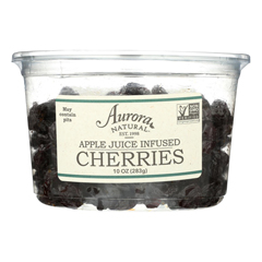 HGR2289197 - Aurora Natural Products - Apple Juice Infused Cherries - Case of 12 - 10 oz..