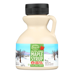 HGR2289866 - Butternut Mountain Farm - Maple Syrup - Dark Grade A - Case of 24 - 8 fl oz..