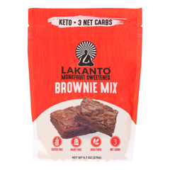 HGR2331999 - Lakanto - Monkfruit Sweetened Brownie Mix - Case of 8- 9.7 oz..