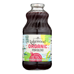 HGR2343614 - Lakewood - Organic Juice - Pomegranate Blend - Case of 6 - 32 fl oz..
