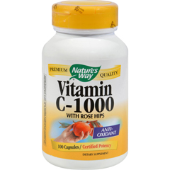 HGR0816264 - Nature's Way - Vitamin C with Rose Hips - 1000 mg - 100 Capsules