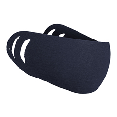 HSCFACECOVERNV-BX - Hospeco - 50/50 Cotton/Poly Navy Face Covering