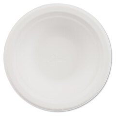 Huhtamaki Classic Paper Bowl, 12 oz, White, 125/Pack