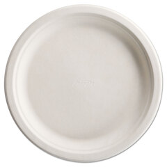 Chinet PaperPro Naturals Molded Fiber Round Dinnerware, Plate, 10 1/2