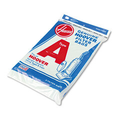 Hoover Commercial Elite Lightweight Bag-Style Vacuum Replacement Bags, 3/Pack