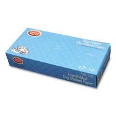 Handy Wacks Interfolded Dry Waxed Paper Deli Sheets, 10.75 x 12, 500 Box, 12 Boxes/Carton