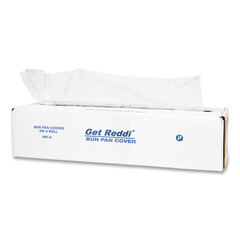 Inteplast Group Poly Bun Pan Cover Lid, 21 x 35, 19 Micron, Clear, Plastic, 200/Carton