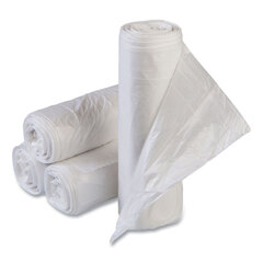 Inteplast Group High-Density Commercial Can Liners Value Pack, 30 gal, 11 microns, 30