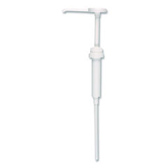 Impact Special Plastic Dispensing Pump, 38 mm Cap Fits 1 Gallon Bottles, White