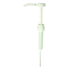Impact Economy Plastic Dispensing Pump, 38 mm cap fits 1 gal Bottles, White