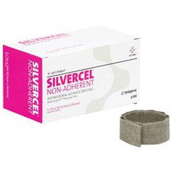 IND53900112-PK - Systagenix - Silvercel Non-Adherent Antimicrobial Alginate Dressing 1 x 12 Rope, 5/PK