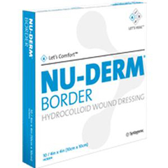 Systagenix Nu-Derm Bordered Hydrocolloid Dressing 2