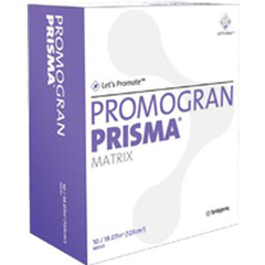 IND53MA028-PK - Systagenix - PROMOGRAN Prisma Collagen Matrix Dressing 4-1/3 sq. in. Hexagon, 10/PK