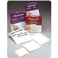 IND53MTP501-PK - Systagenix - TIELLE Plus Adhesive Hydropolymer Dressing 4-1/4 x 4-1/4, 10/PK