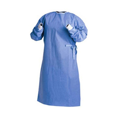 Cardinal Health Fabric-Reinforced Sterile-Back Surgical Gown, 2X- Large, Disposable, 18/CS