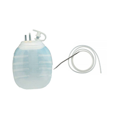Cardinal Health Jackson-Pratt Round Silicone Drain with Trocar Wound Drainage System, 400cc, 19 fr, 1/4