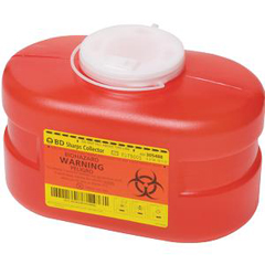 BD Multi-Use 1 Piece Sharps Container 3.3 Qts, 1/EA