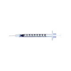 IND58324703-BX - BD - Lo-Dose Insulin Syringe with Ultra-Fine Needle 29G x 1/2, 1/2cc, 200/BX